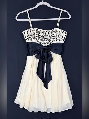 loft denim barrel sleeve mini dress Wavy Cut-Out Puff Birthday Outfits Color:Black 01001 Machine Washable Loft Topstitched Donna Karan New York